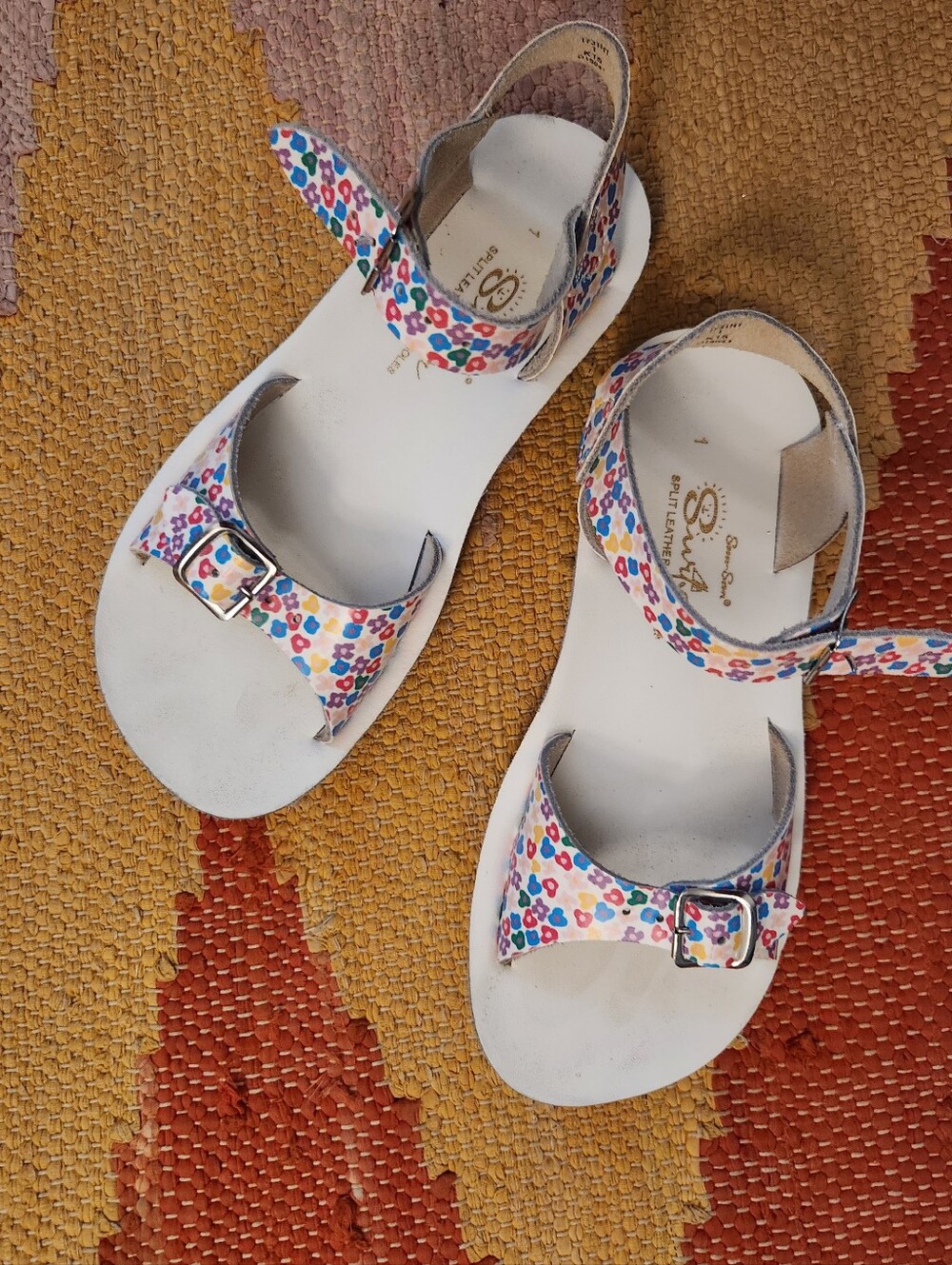 Salt Water Sandals Sun-San Surfer, Floral Print